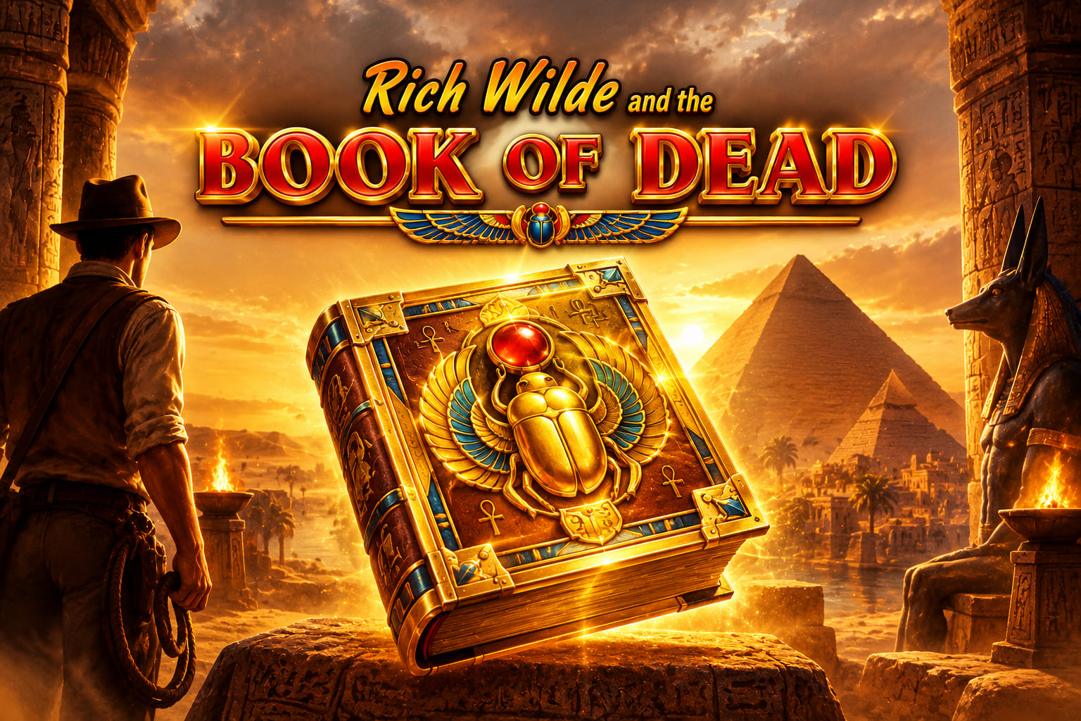Book of Dead slot game artwork